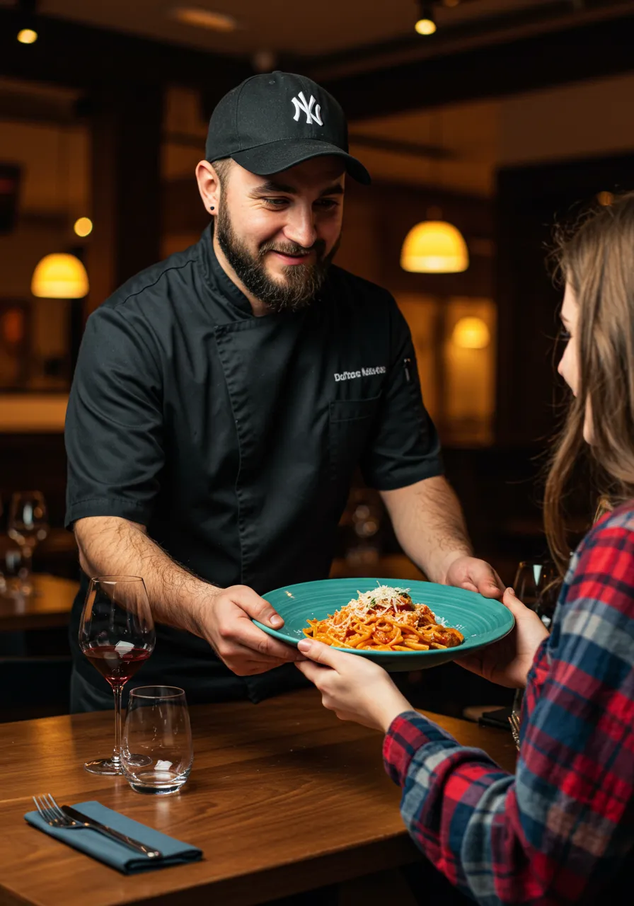 Full service restaurant environment